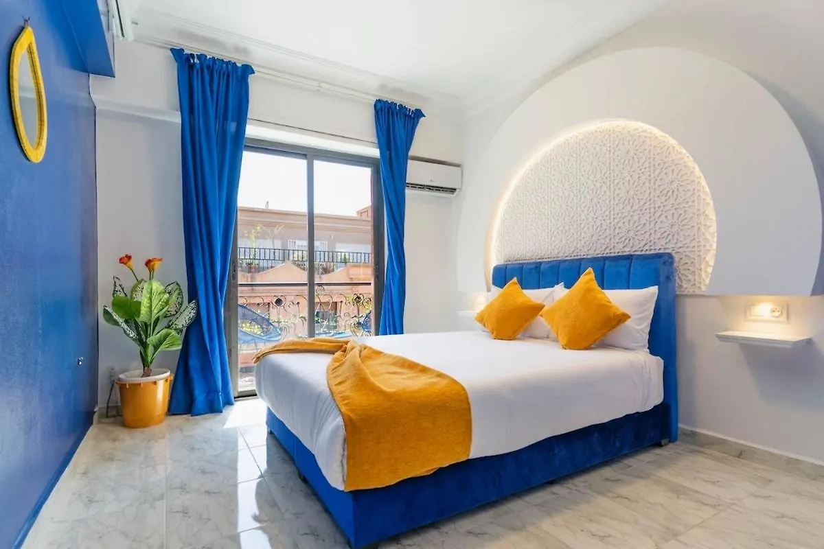Appart Chic A Gueliz Avec Balcon, Netflix, Fibre Wifi, Clim Marrakesz Apartament