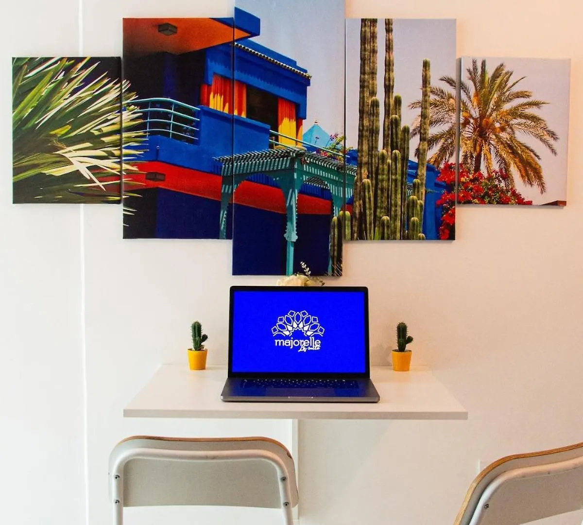 Appart Chic A Gueliz Avec Balcon, Netflix, Fibre Wifi, Clim Marrakesz Maroko