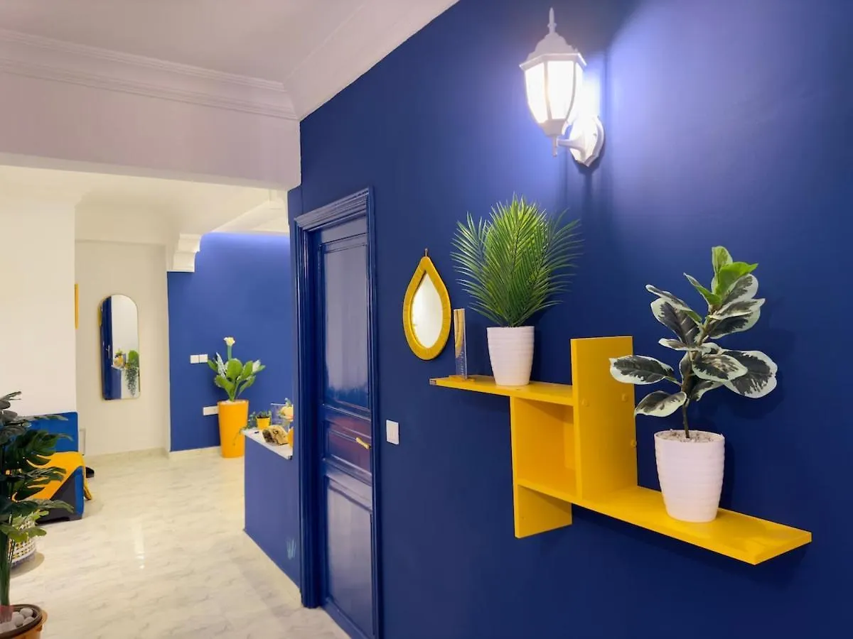 Appart Chic A Gueliz Avec Balcon, Netflix, Fibre Wifi, Clim 마라케시